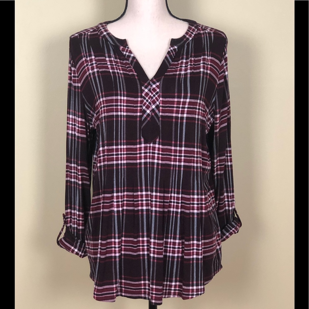 Wesport 1962 Burgundy blouse